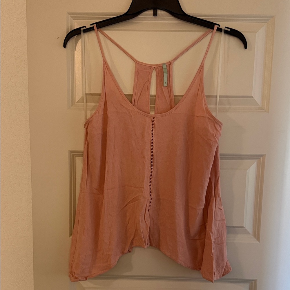 Peach Sleeveless Women's Top